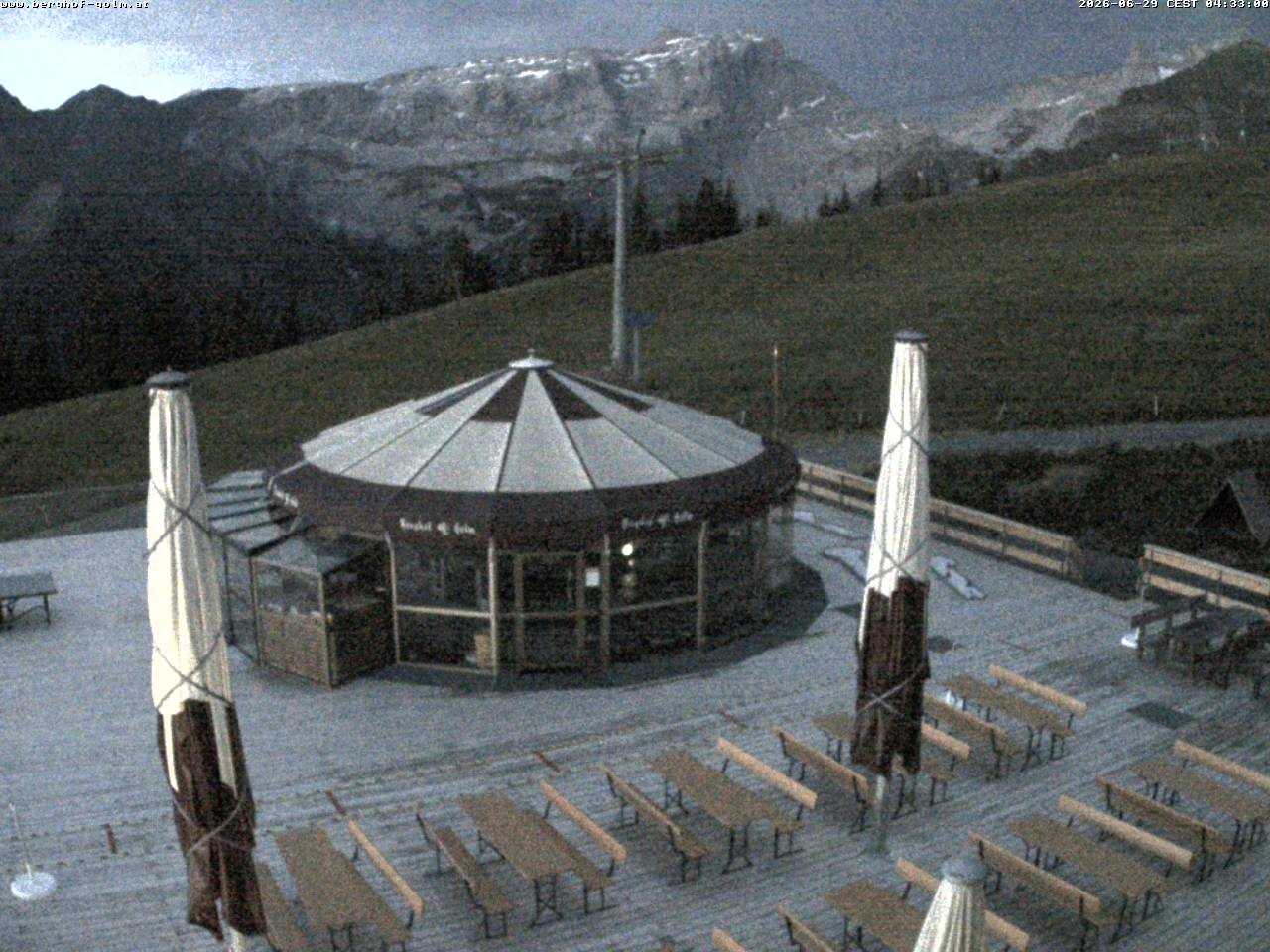 Archived image Webcam mountain restaurant "Berghof Golm", Vorarlberg