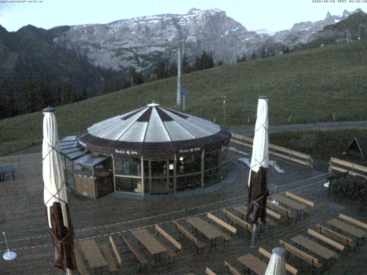 Archived image Webcam mountain restaurant "Berghof Golm", Vorarlberg
