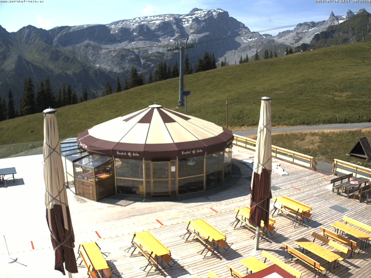 Archiv Foto Webcam Berghof Golm, Vorarlberg