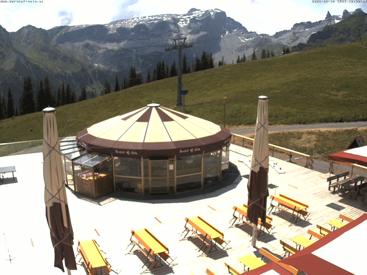 Archiv Foto Webcam Berghof Golm, Vorarlberg