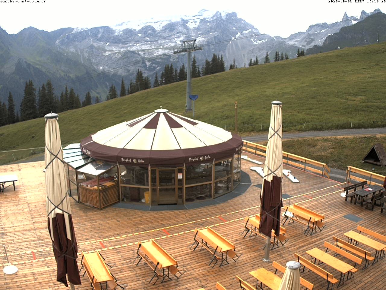 Archiv Foto Webcam Berghof Golm, Vorarlberg