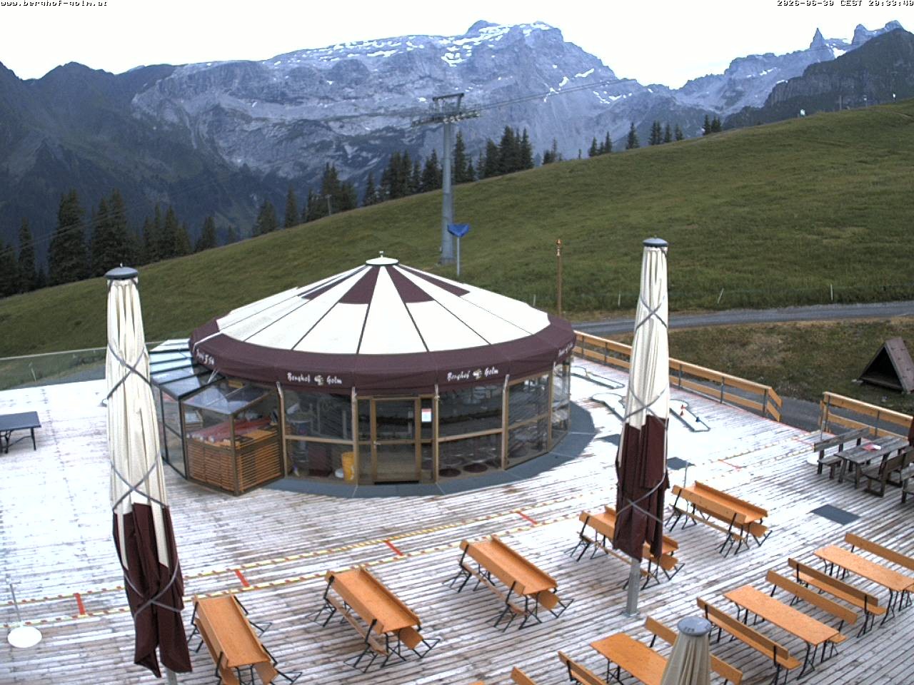 Archiv Foto Webcam Berghof Golm, Vorarlberg