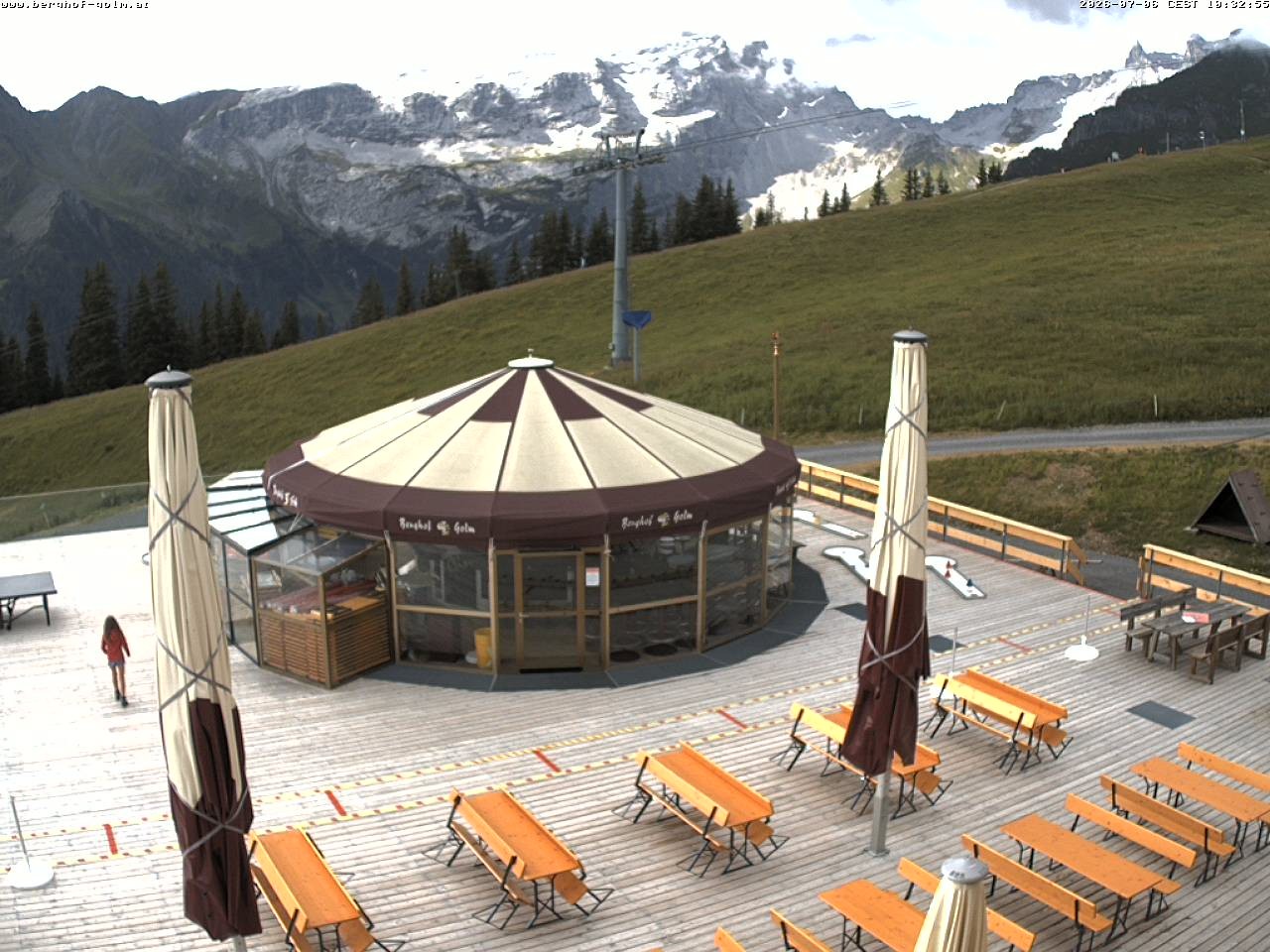 Archiv Foto Webcam Berghof Golm, Vorarlberg