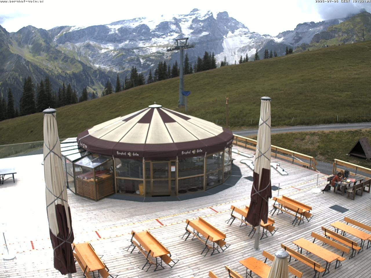 Archiv Foto Webcam Berghof Golm, Vorarlberg