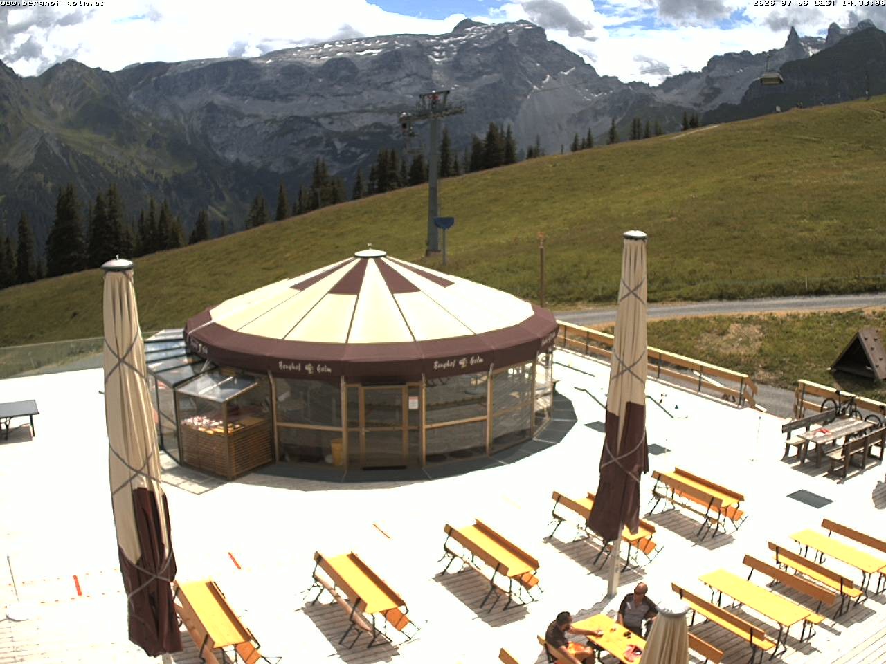 Archiv Foto Webcam Berghof Golm, Vorarlberg