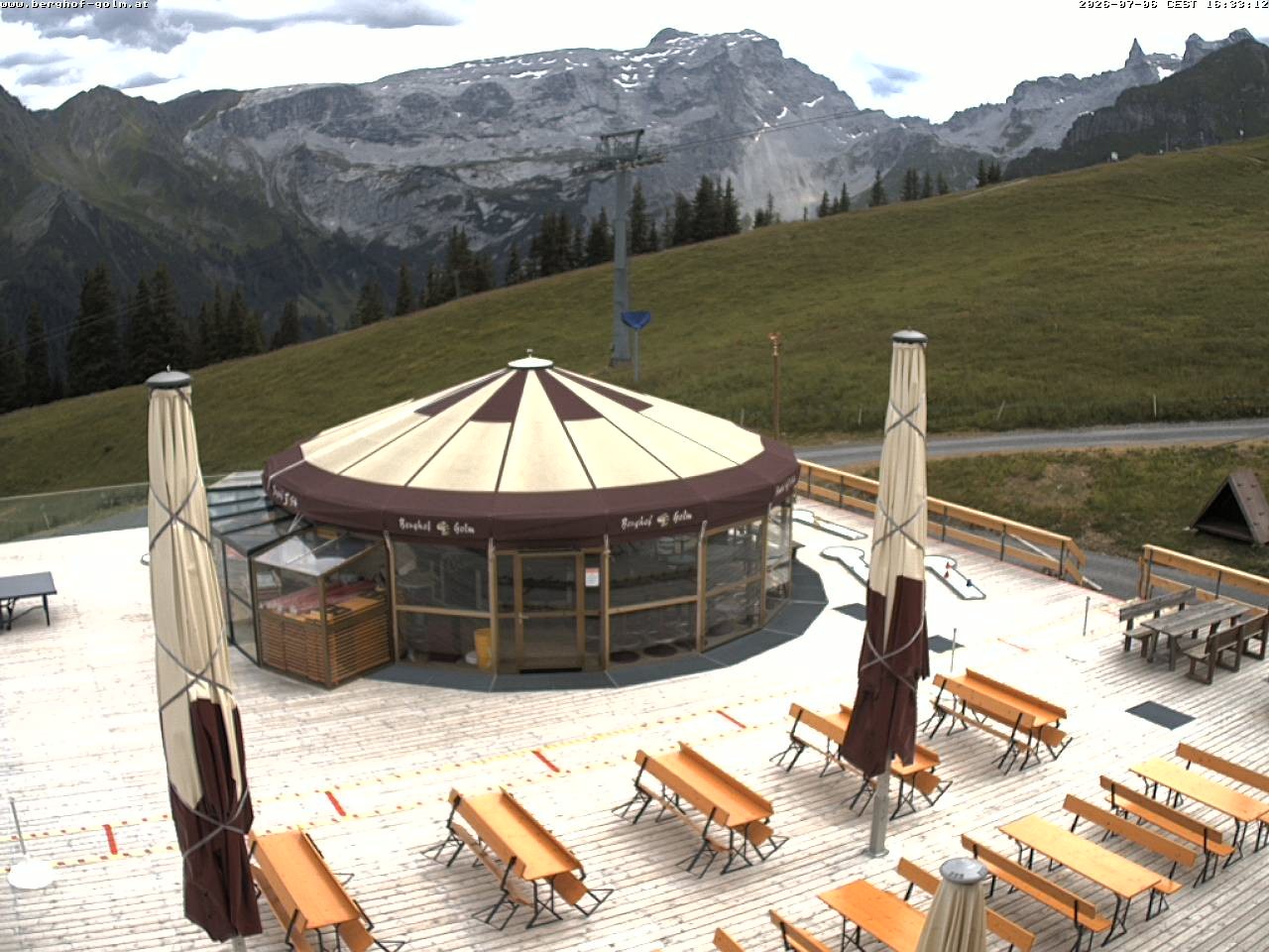 Archiv Foto Webcam Berghof Golm, Vorarlberg