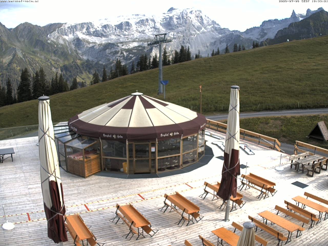 Archiv Foto Webcam Berghof Golm, Vorarlberg