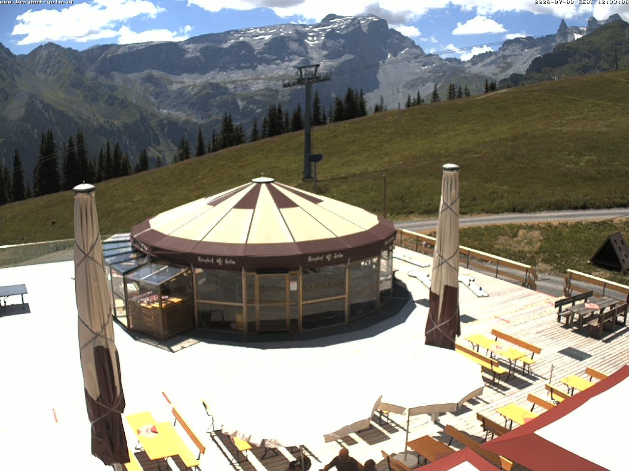 Archiv Foto Webcam Berghof Golm, Vorarlberg