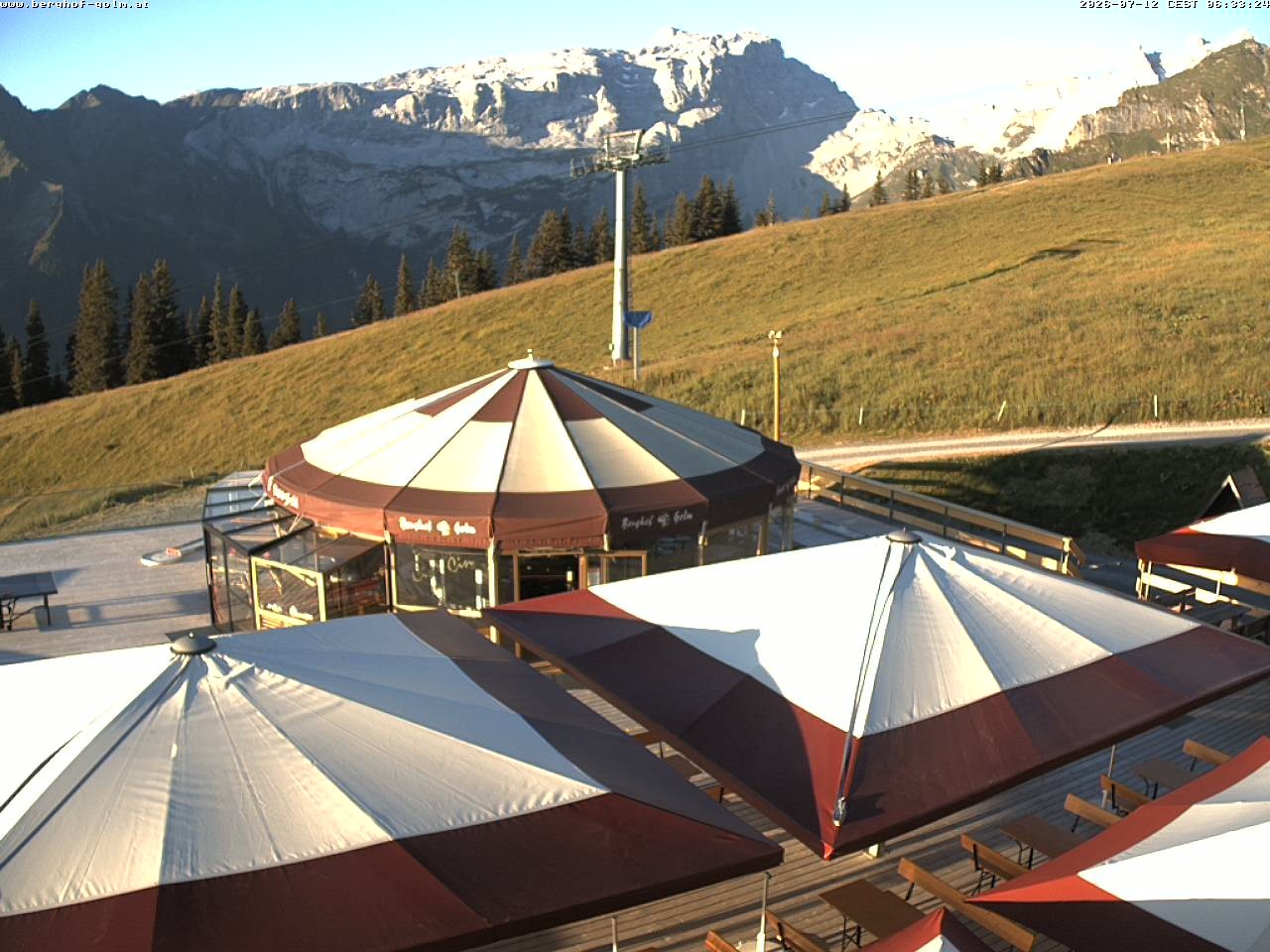 Archiv Foto Webcam Berghof Golm, Vorarlberg