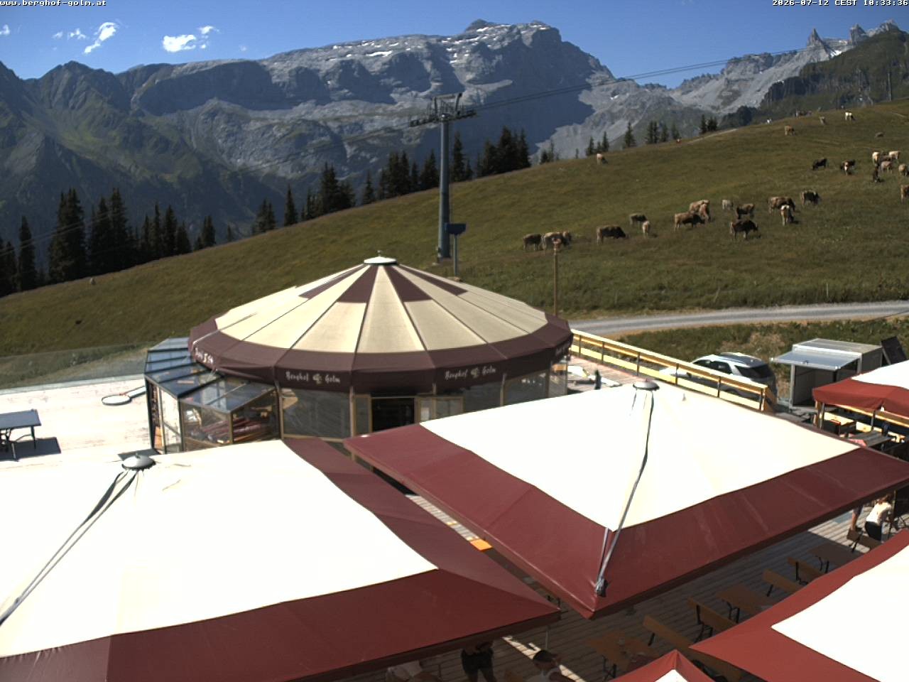 Archiv Foto Webcam Berghof Golm, Vorarlberg
