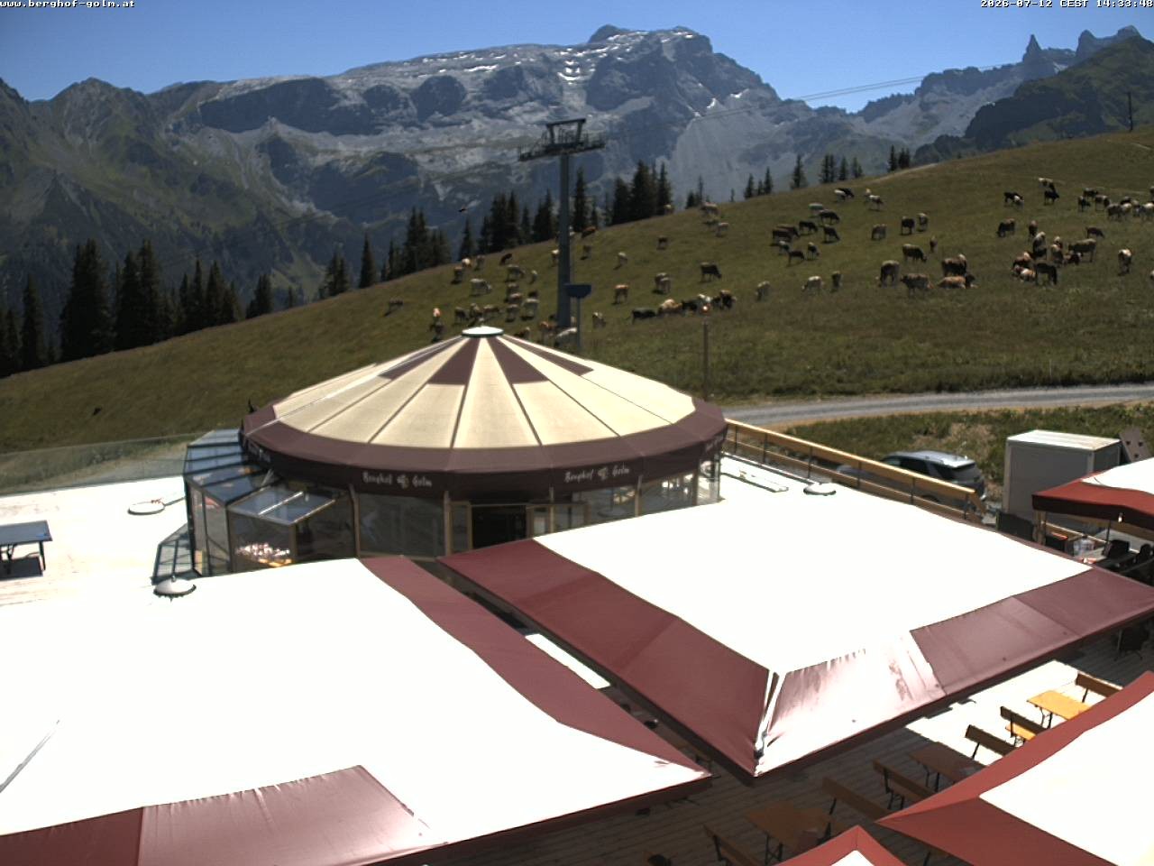Archiv Foto Webcam Berghof Golm, Vorarlberg