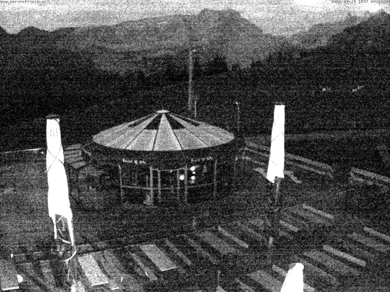 Archived image Webcam mountain restaurant "Berghof Golm", Vorarlberg