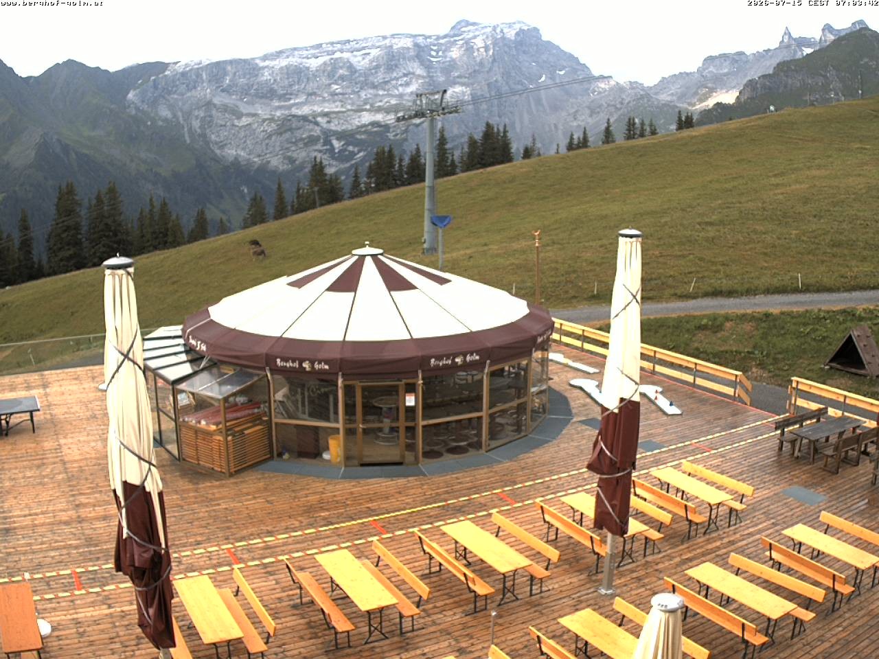 Archiv Foto Webcam Berghof Golm, Vorarlberg