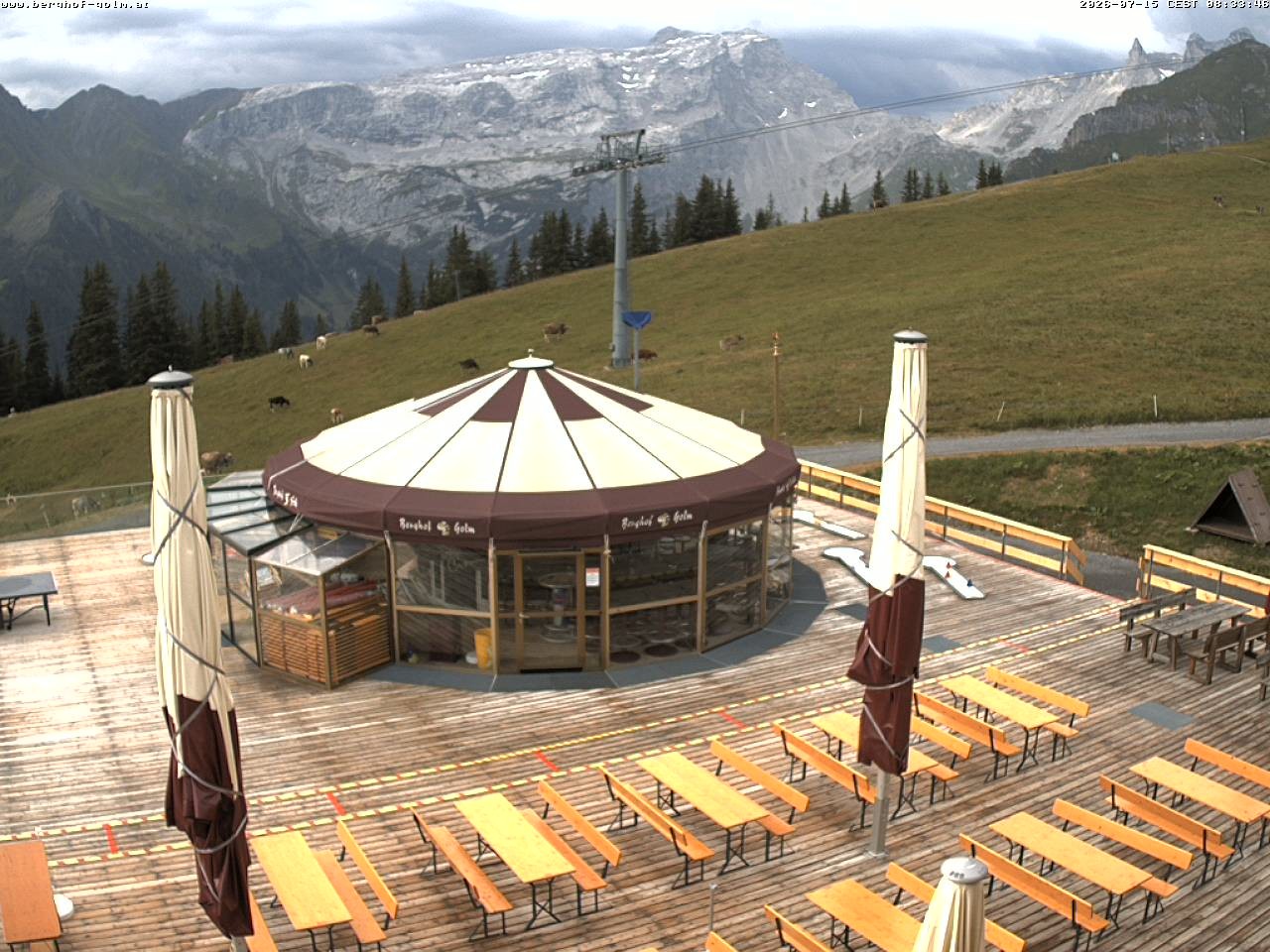 Archiv Foto Webcam Berghof Golm, Vorarlberg