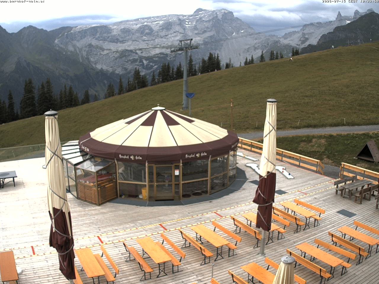Archiv Foto Webcam Berghof Golm, Vorarlberg