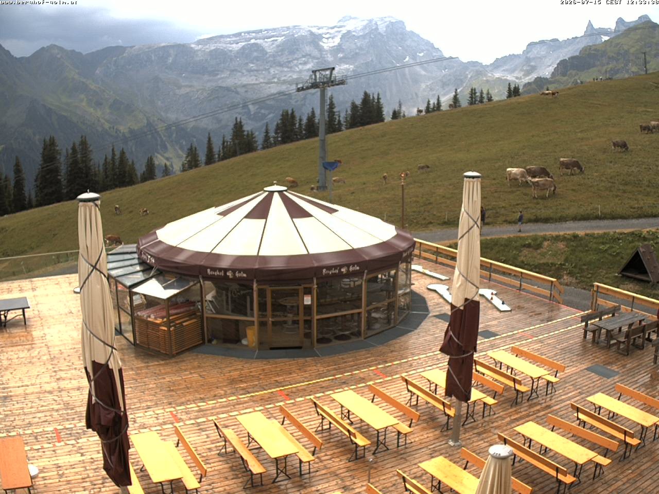 Archiv Foto Webcam Berghof Golm, Vorarlberg