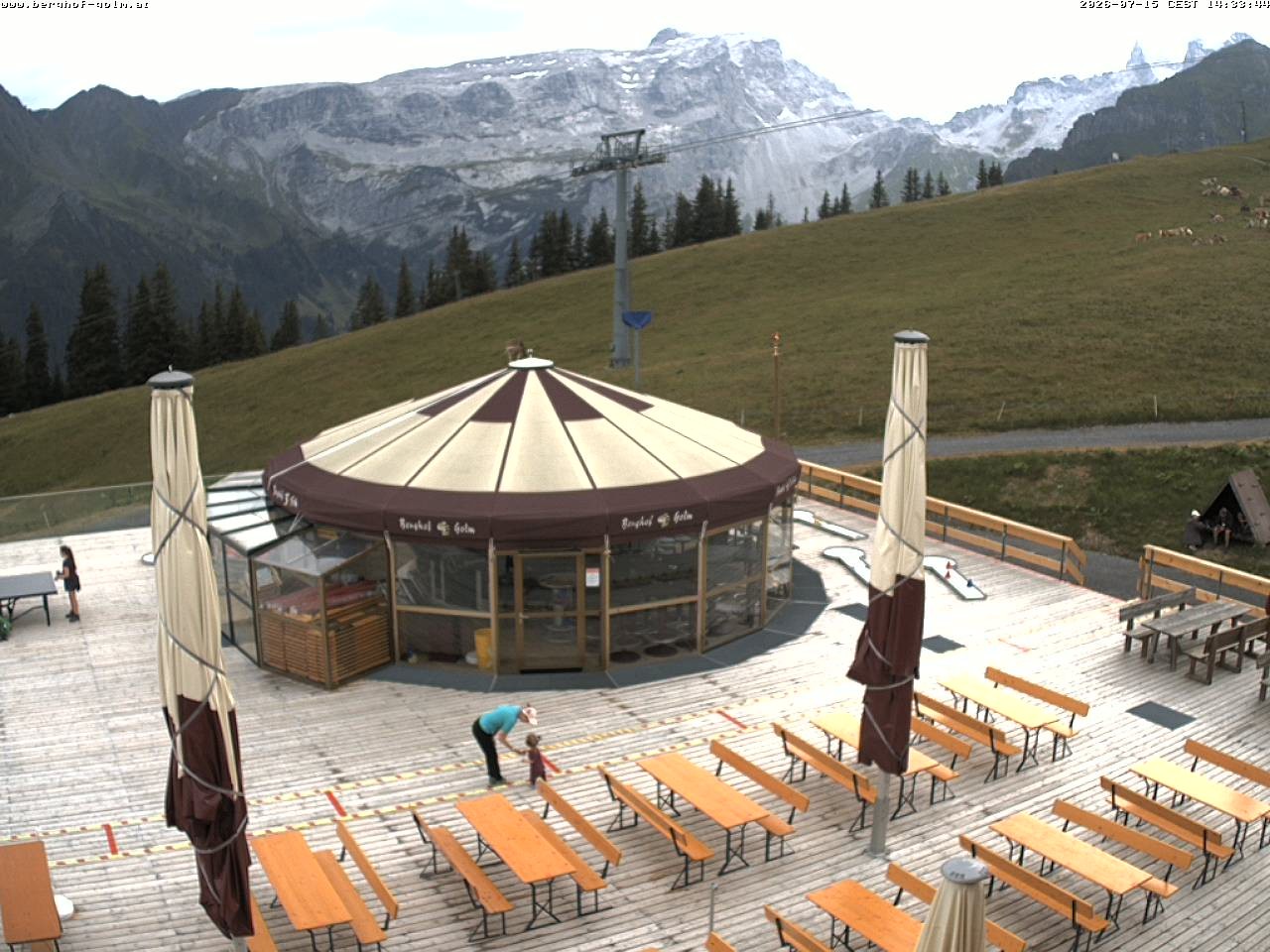 Archiv Foto Webcam Berghof Golm, Vorarlberg
