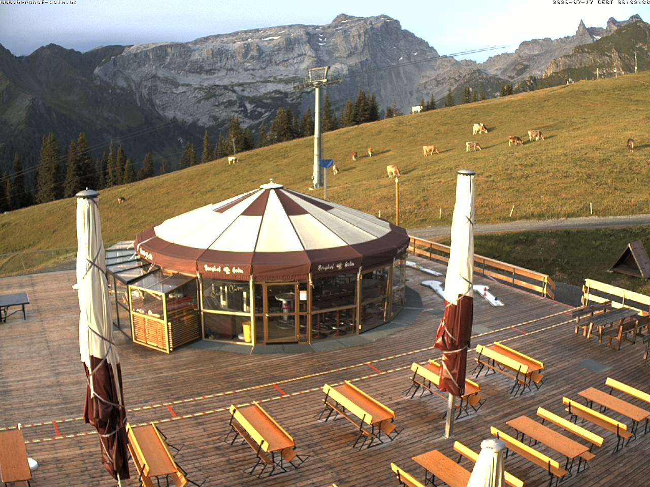 Archiv Foto Webcam Berghof Golm, Vorarlberg