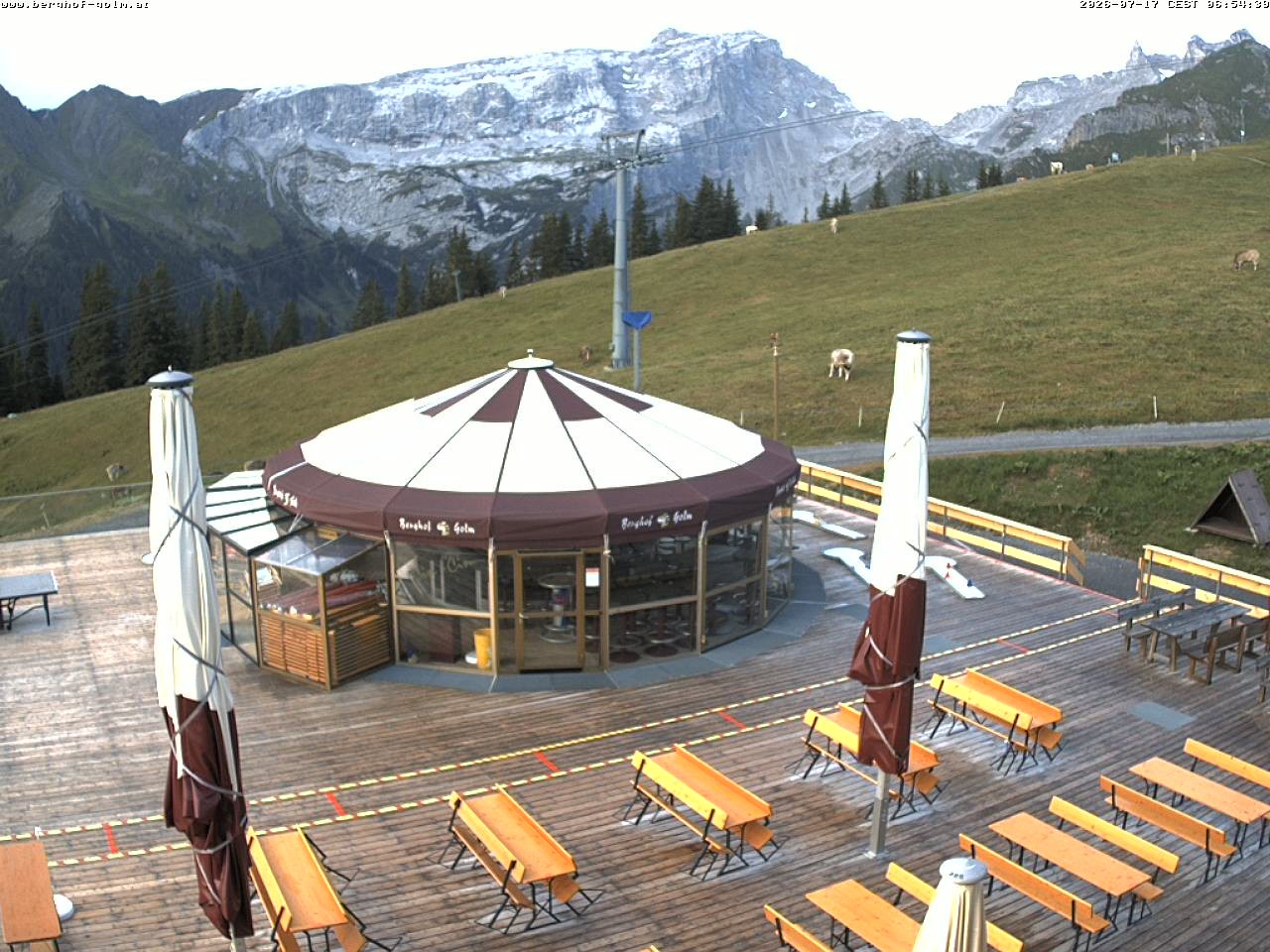 Archiv Foto Webcam Berghof Golm, Vorarlberg
