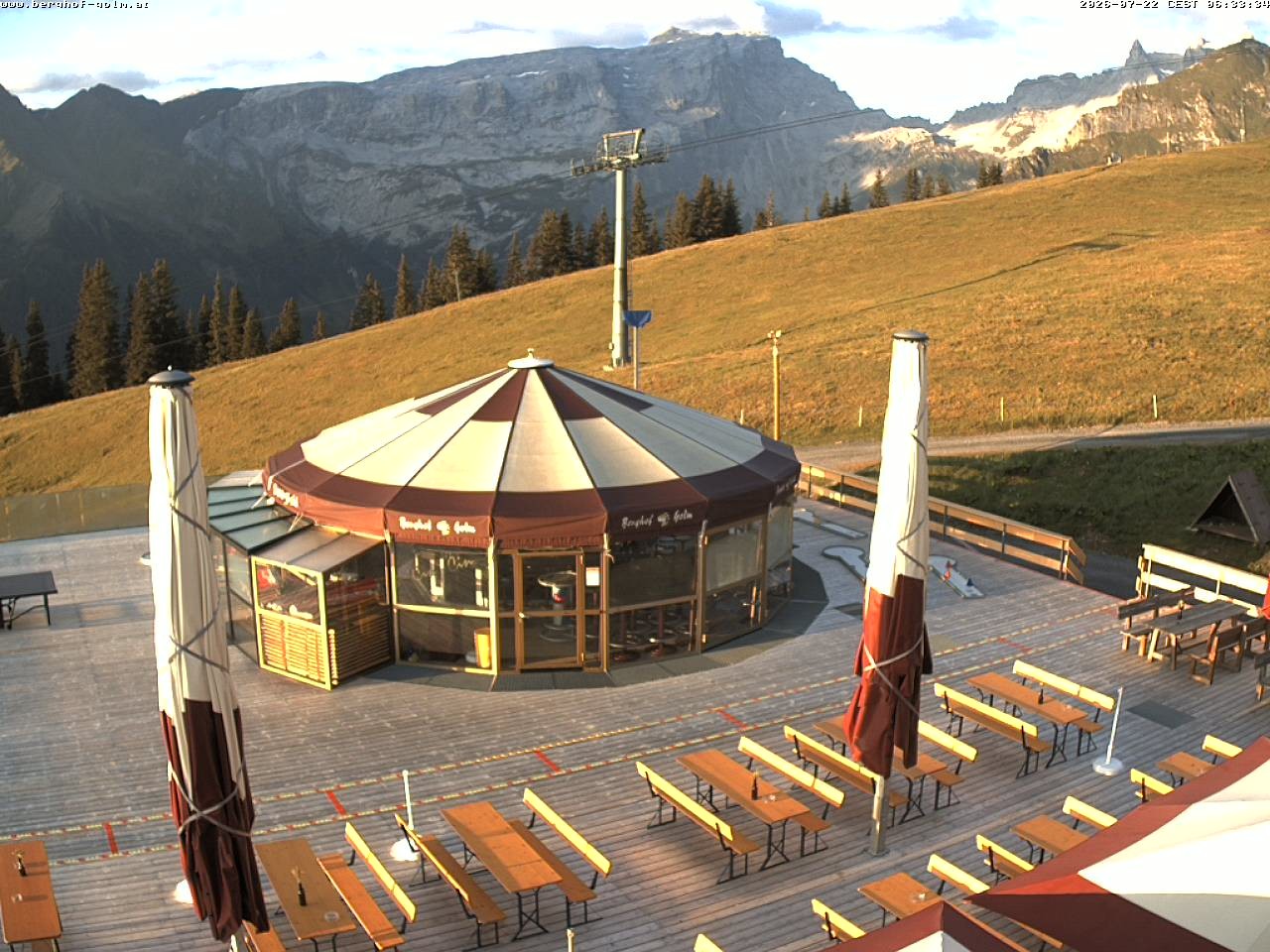 Archiv Foto Webcam Berghof Golm, Vorarlberg
