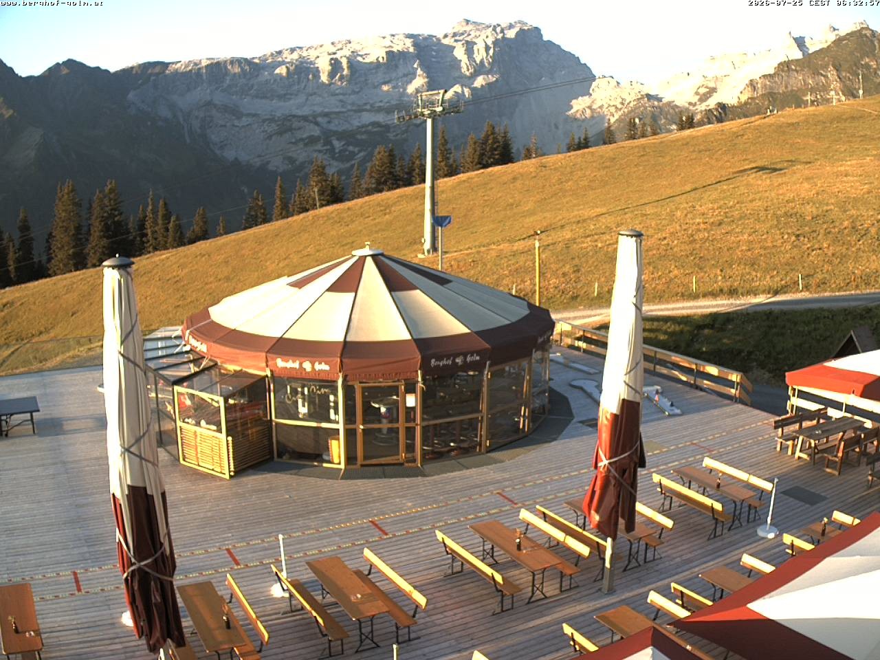 Archiv Foto Webcam Berghof Golm, Vorarlberg