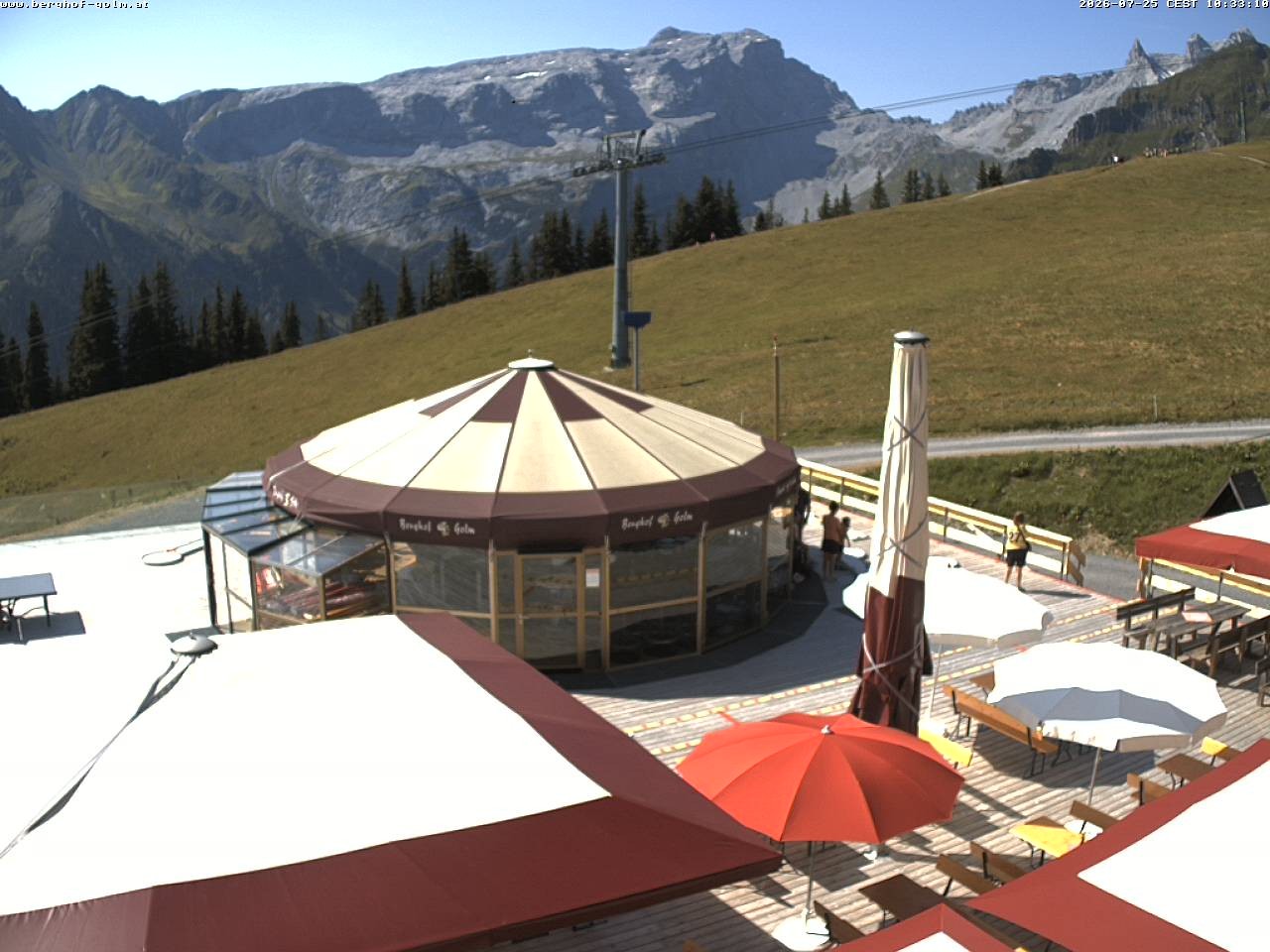 Archiv Foto Webcam Berghof Golm, Vorarlberg