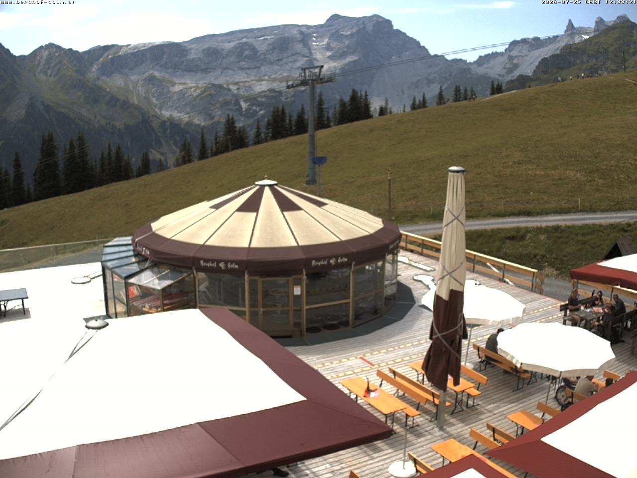 Archiv Foto Webcam Berghof Golm, Vorarlberg