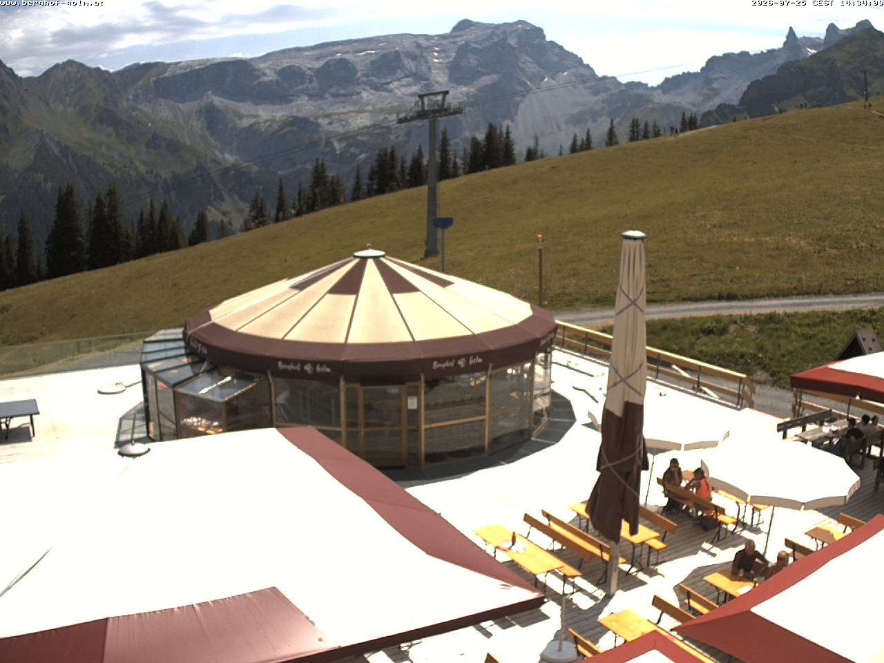 Archiv Foto Webcam Berghof Golm, Vorarlberg