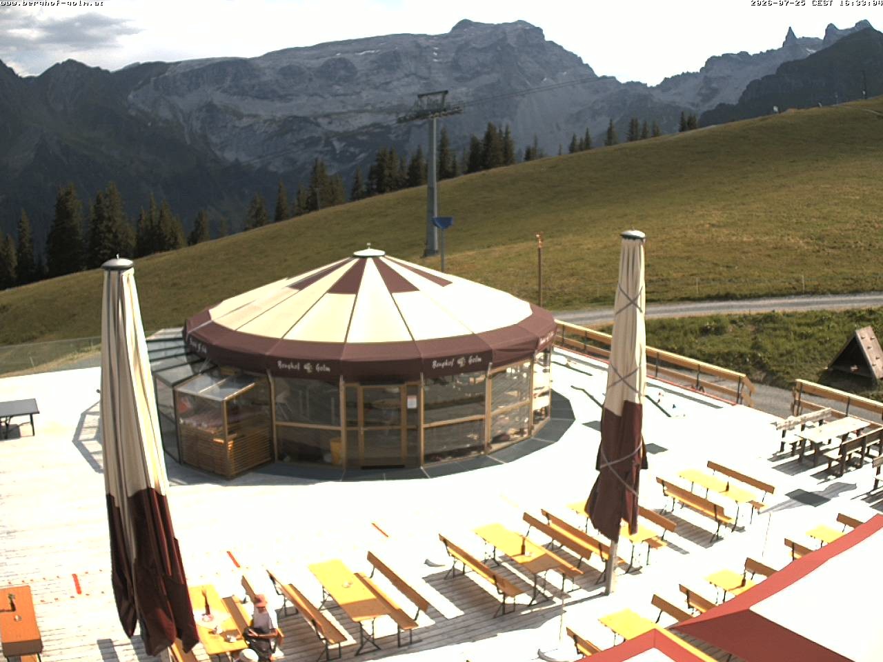Archiv Foto Webcam Berghof Golm, Vorarlberg