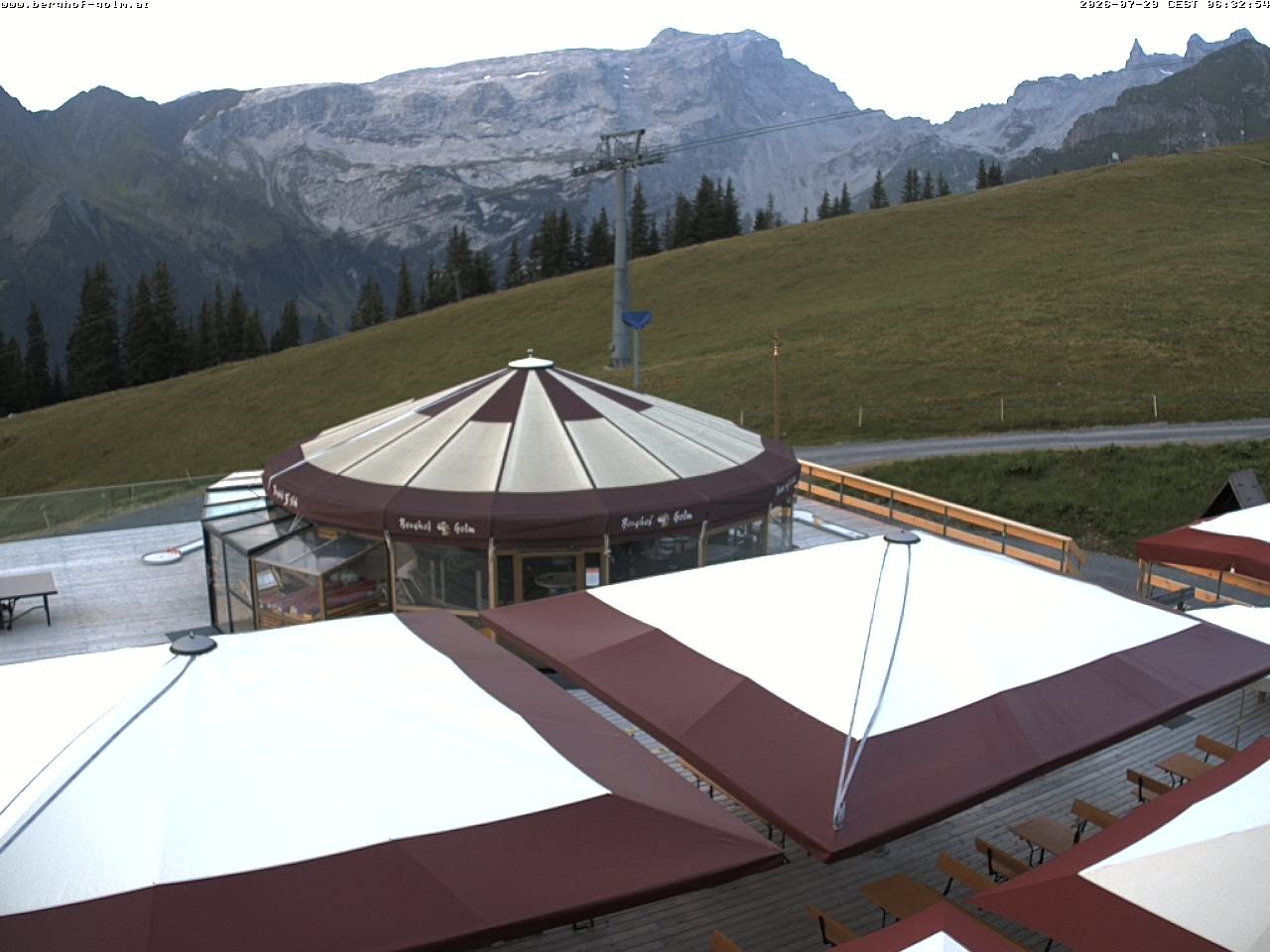 Archiv Foto Webcam Berghof Golm, Vorarlberg