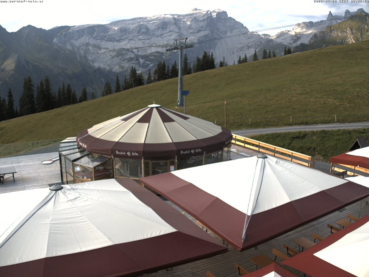 Archiv Foto Webcam Berghof Golm, Vorarlberg