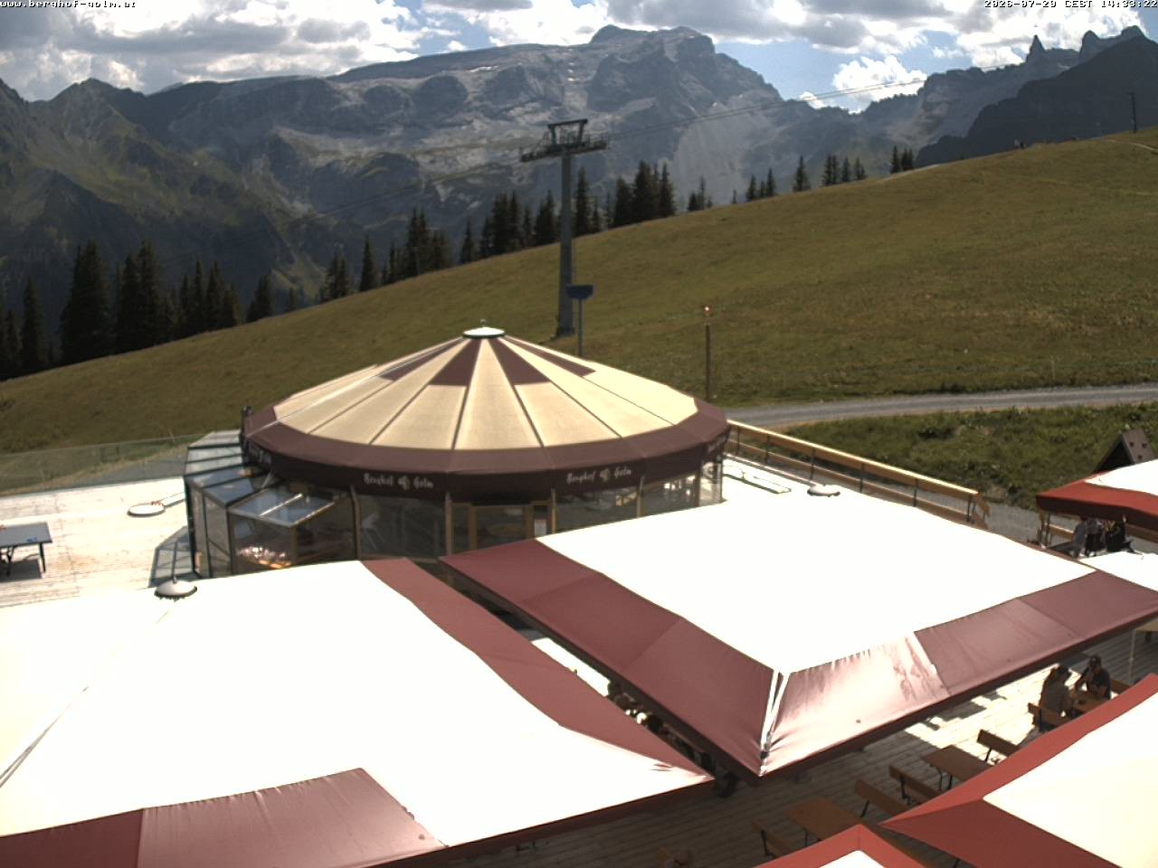Archiv Foto Webcam Berghof Golm, Vorarlberg