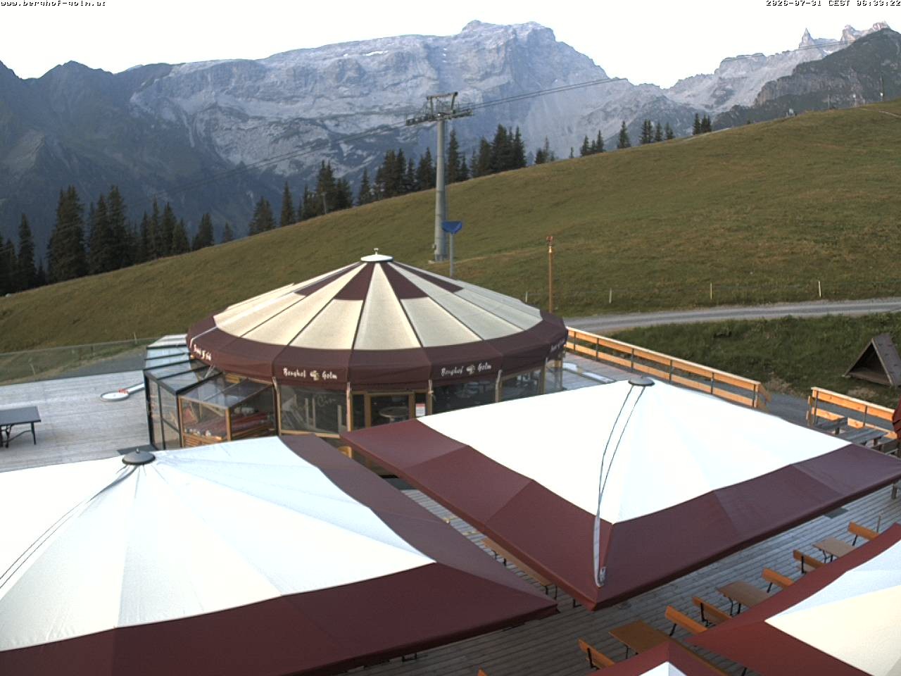 Archiv Foto Webcam Berghof Golm, Vorarlberg