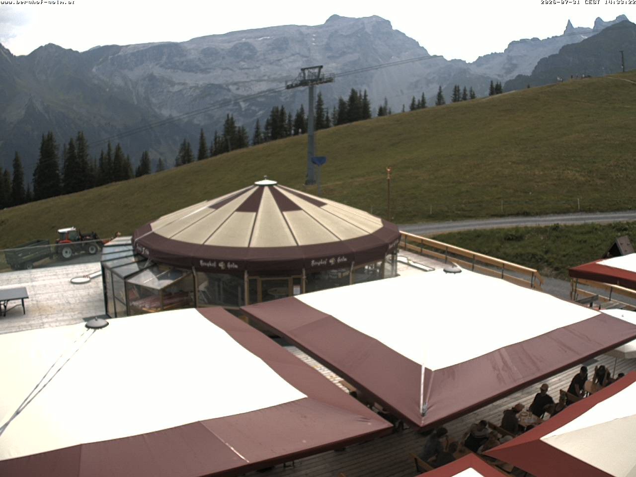 Archiv Foto Webcam Berghof Golm, Vorarlberg