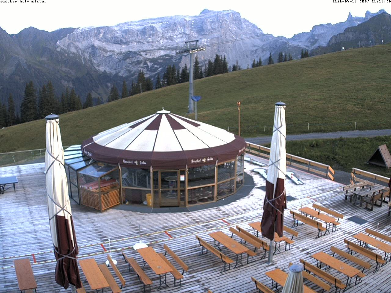 Archiv Foto Webcam Berghof Golm, Vorarlberg