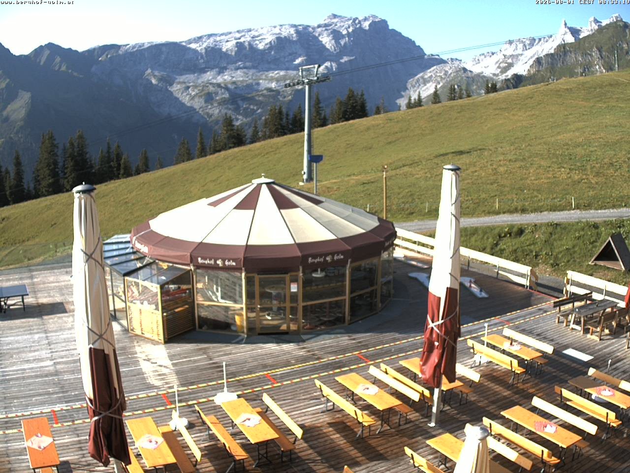 Archiv Foto Webcam Berghof Golm, Vorarlberg