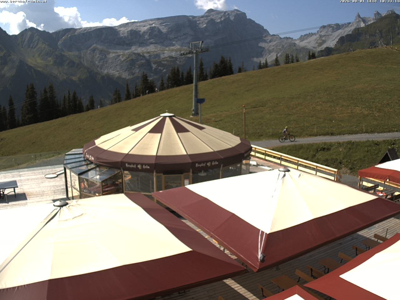 Archiv Foto Webcam Berghof Golm, Vorarlberg