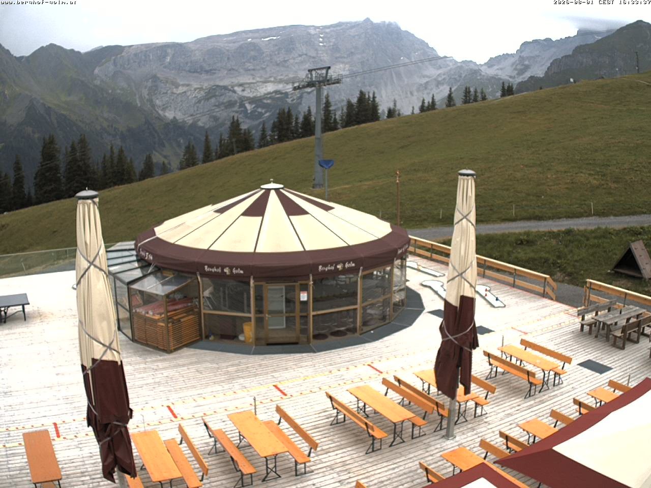 Archiv Foto Webcam Berghof Golm, Vorarlberg