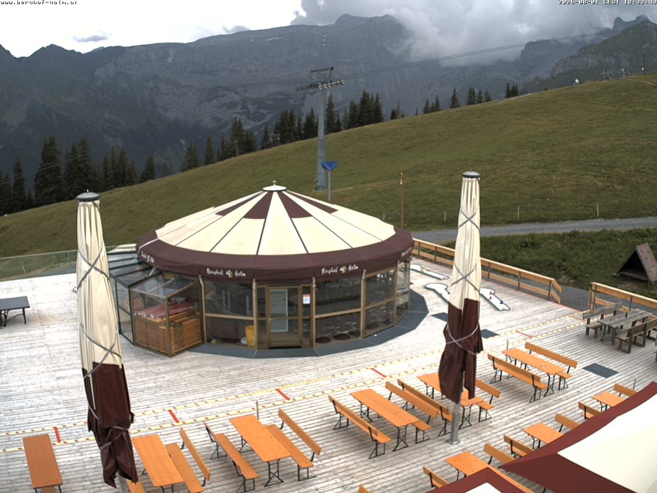 Archiv Foto Webcam Berghof Golm, Vorarlberg
