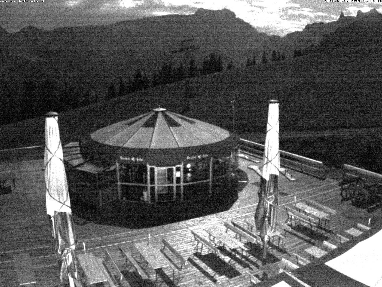 Archived image Webcam mountain restaurant "Berghof Golm", Vorarlberg