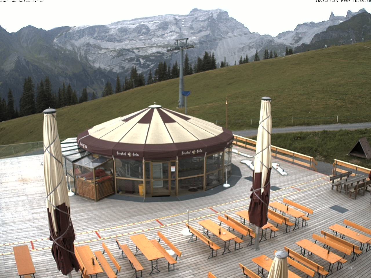 Archiv Foto Webcam Berghof Golm, Vorarlberg