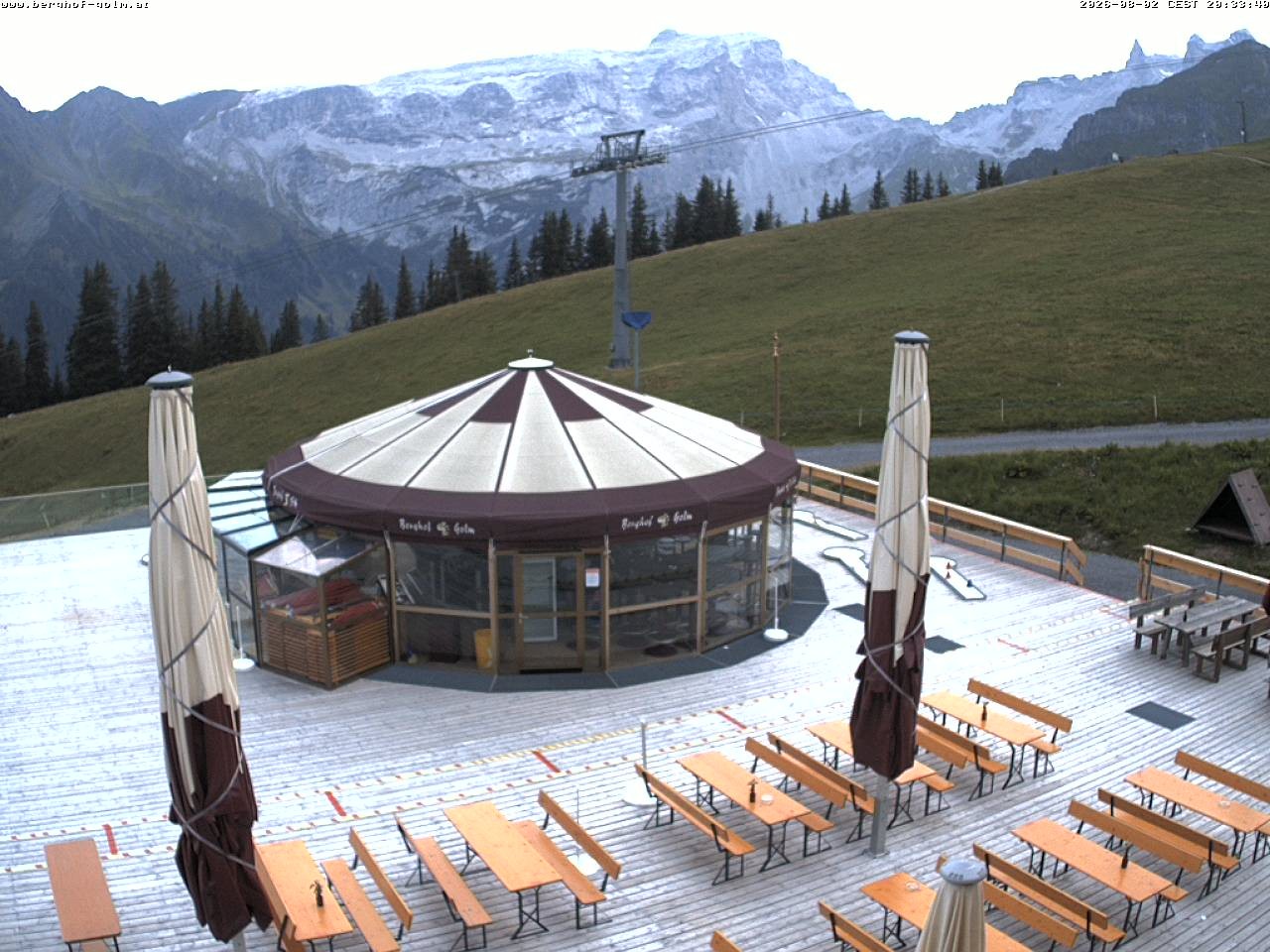 Archiv Foto Webcam Berghof Golm, Vorarlberg