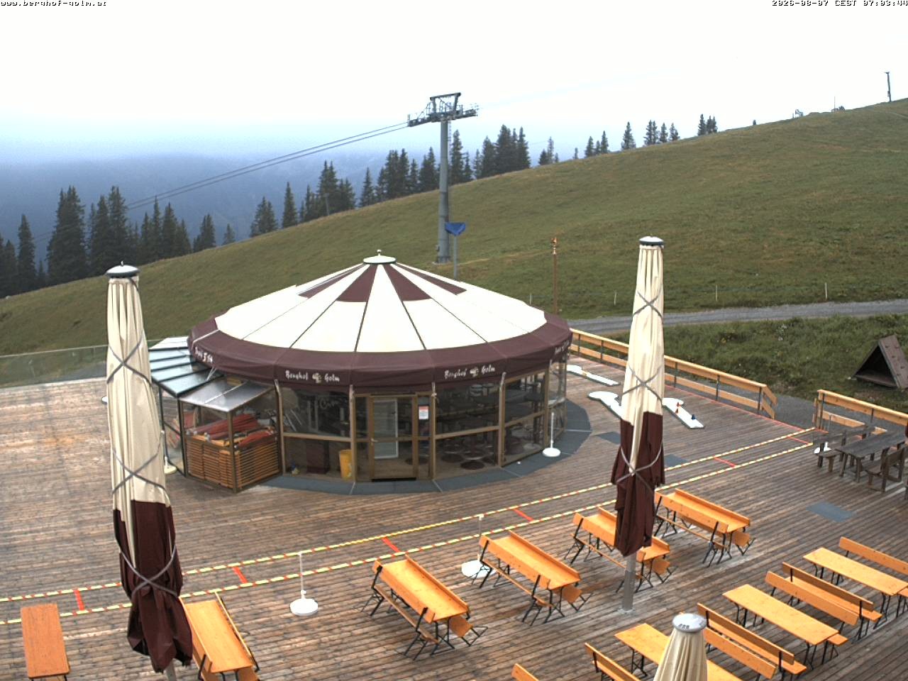 Archiv Foto Webcam Berghof Golm, Vorarlberg