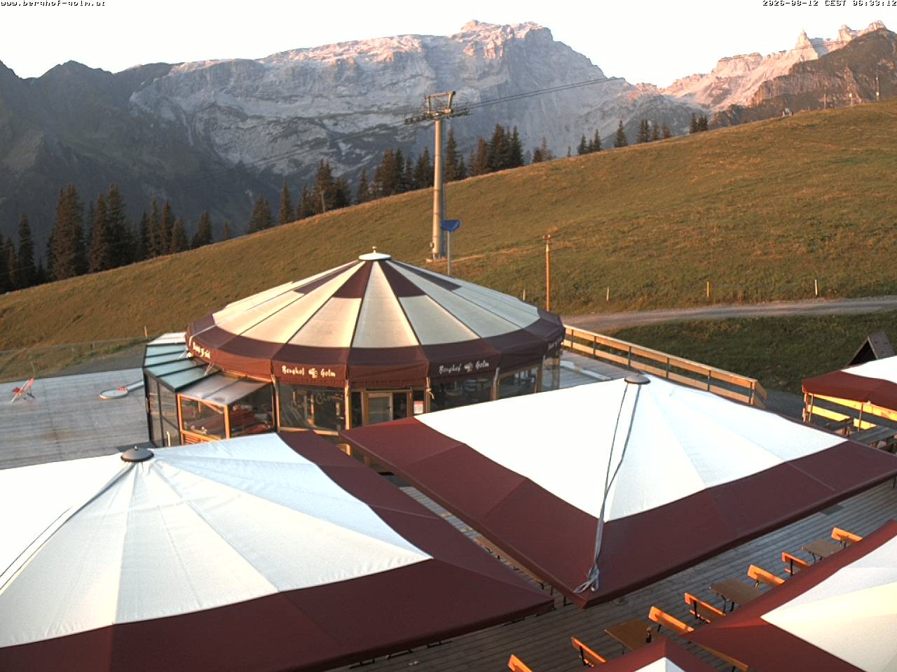 Archiv Foto Webcam Berghof Golm, Vorarlberg