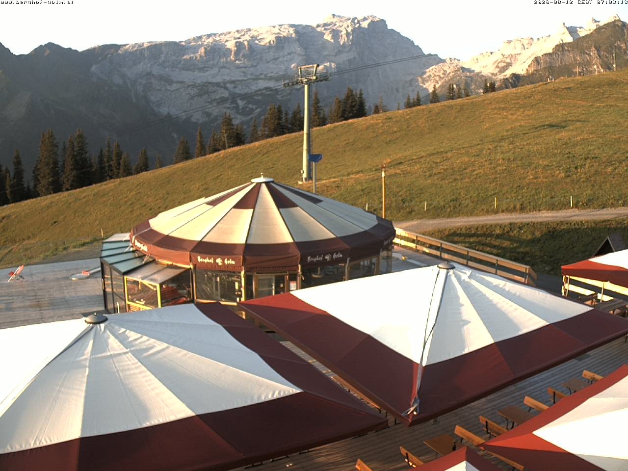Archiv Foto Webcam Berghof Golm, Vorarlberg