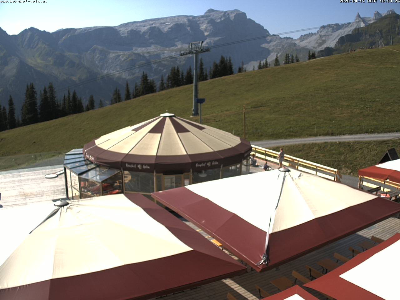Archiv Foto Webcam Berghof Golm, Vorarlberg