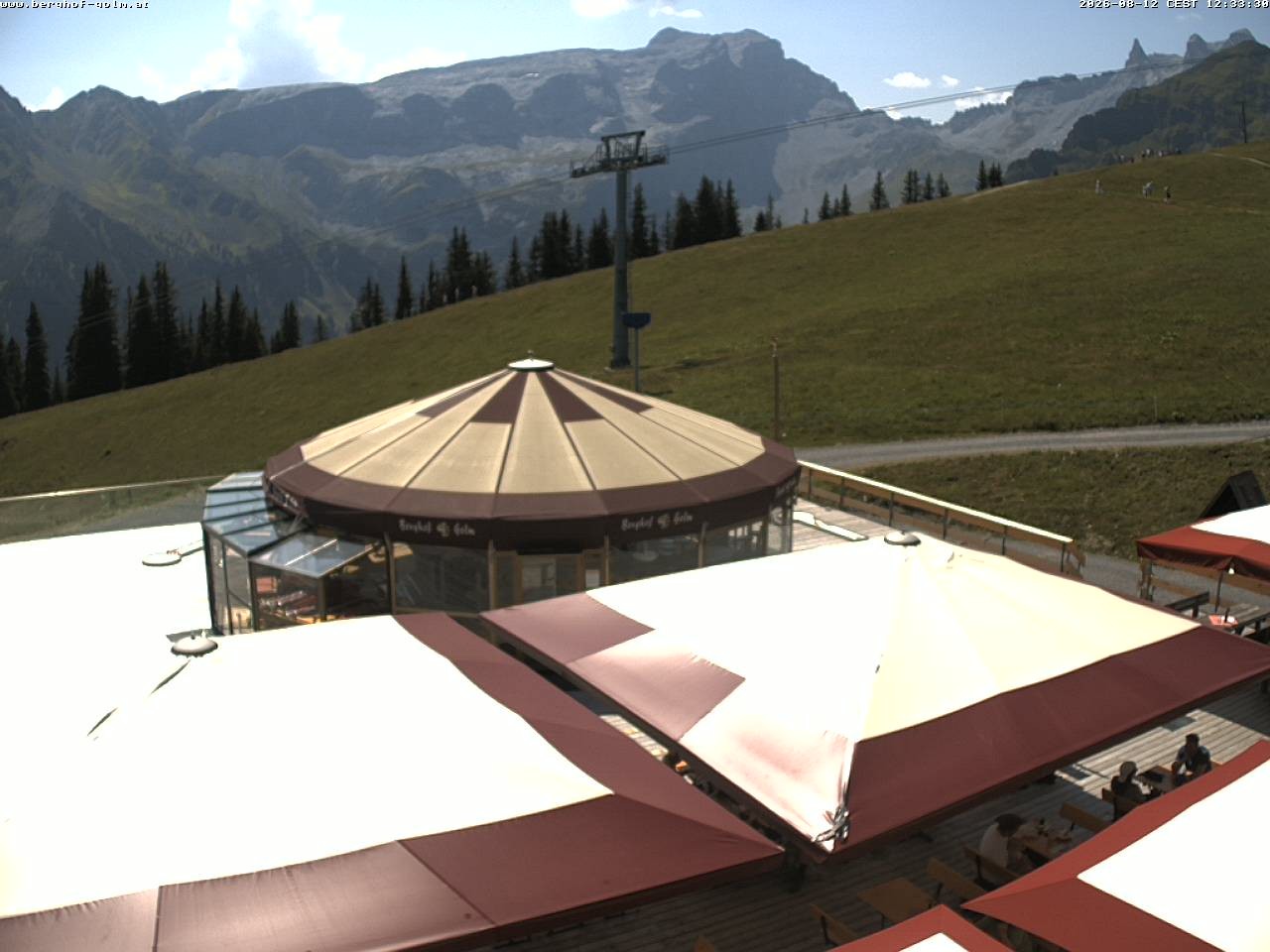 Archiv Foto Webcam Berghof Golm, Vorarlberg