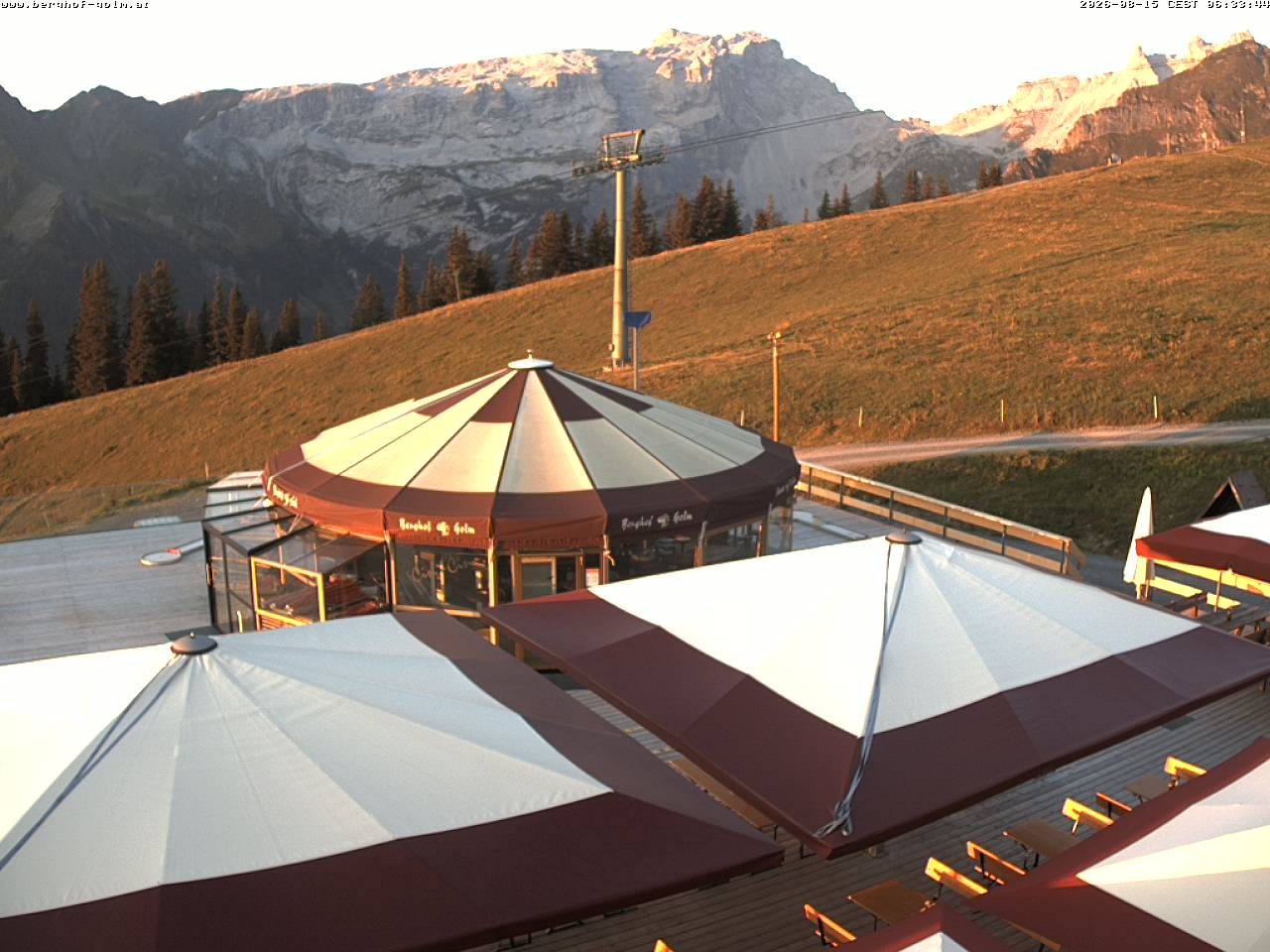 Archiv Foto Webcam Berghof Golm, Vorarlberg