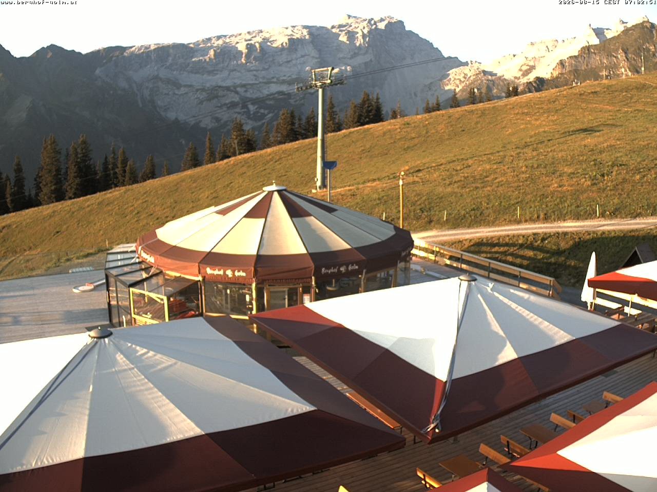 Archiv Foto Webcam Berghof Golm, Vorarlberg