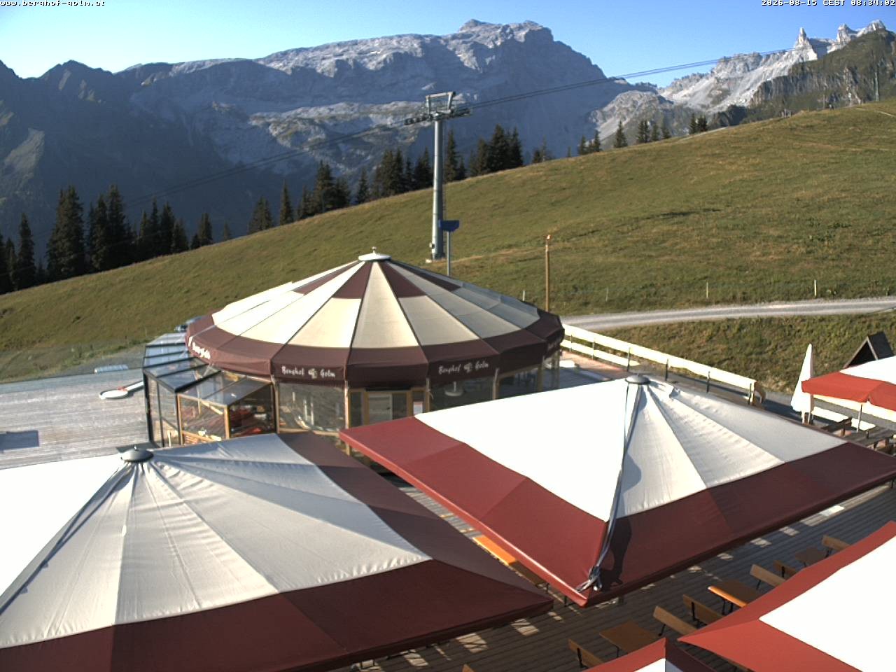 Archiv Foto Webcam Berghof Golm, Vorarlberg